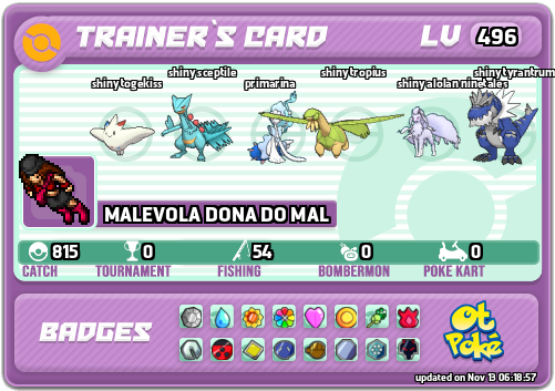 MALEVOLA DONA DO MAL Card otPokemon.com