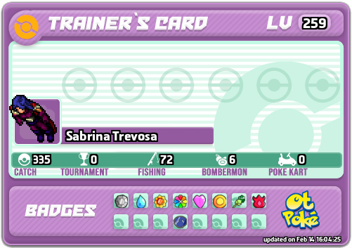 Sabrina Trevosa Card otPokemon.com