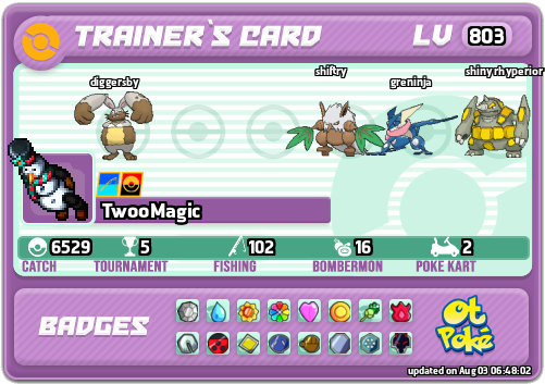 TwooMagic Card otPokemon.com