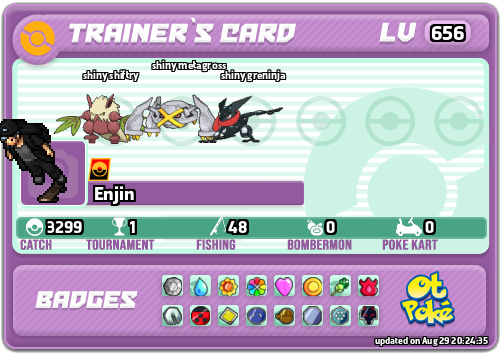 Enjin Card otPokemon.com