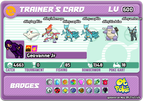 Geovanne Jr Card otPokemon.com