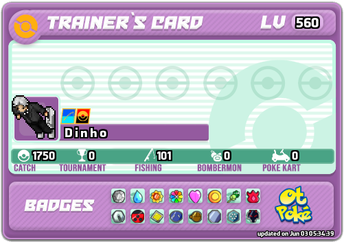 D i n h o Card otPokemon.com