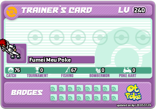 Fumei Meu Poke Card otPokemon.com