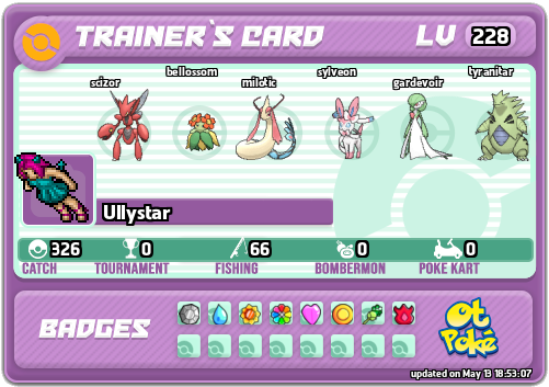 Ullystar Card otPokemon.com