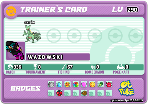 W A Z O W S K I Card otPokemon.com