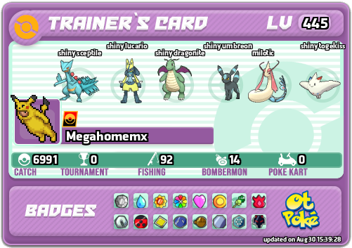 Megahomemx Card otPokemon.com