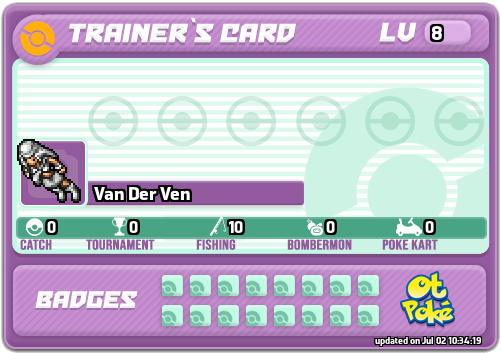 Van Der Ven Card otPokemon.com