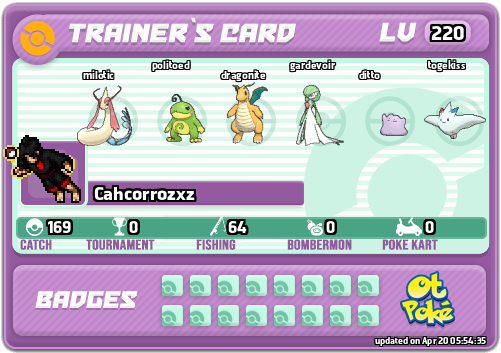 Cahcorrozxz Card otPokemon.com