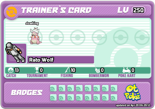 Rato Wolf Card otPokemon.com