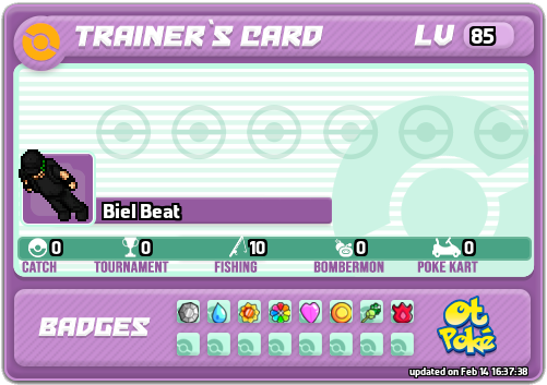 Biel Beat Card otPokemon.com