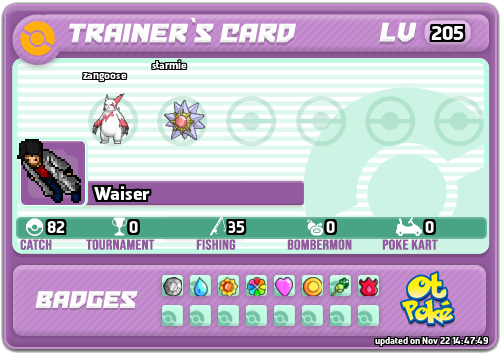 Waiser Card otPokemon.com