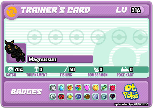 Magnussun Card otPokemon.com