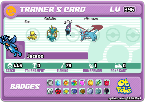 Jacaoo Card otPokemon.com