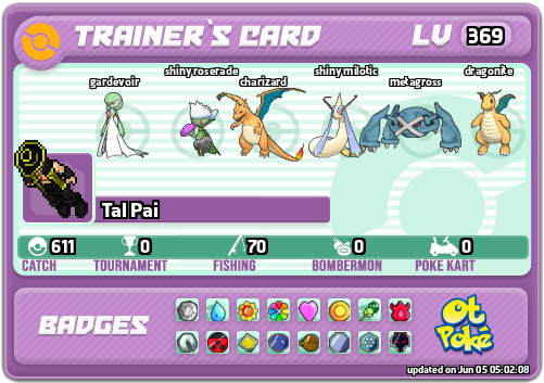 Tal Pai Card otPokemon.com