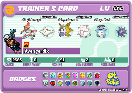 Avengerdix Card otPokemon.com