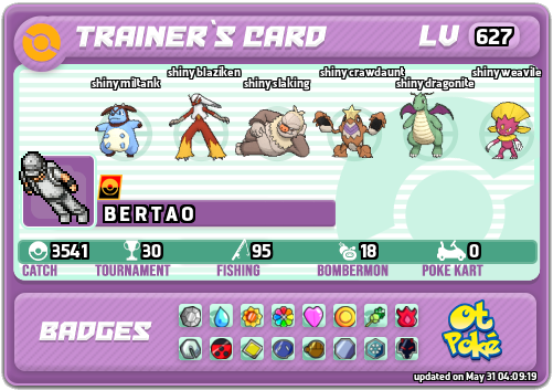 B E R T A O Card otPokemon.com