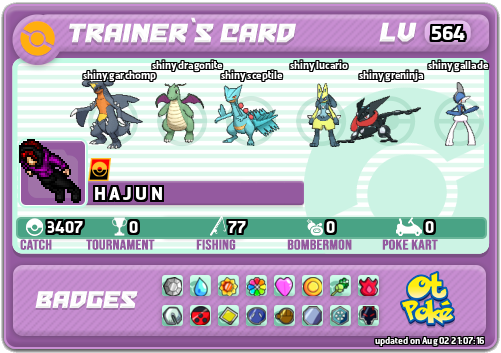 H A J U N Card otPokemon.com