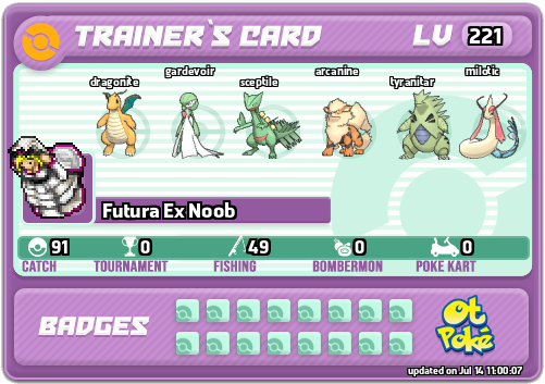 Futura Ex Noob Card otPokemon.com