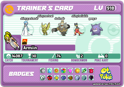 Armiin Card otPokemon.com