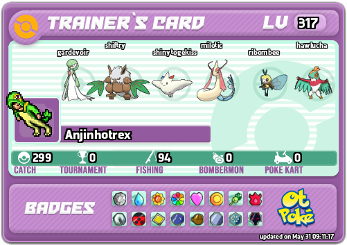 Anjinhotrex Card otPokemon.com