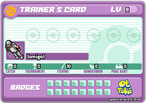 Ismigol Card otPokemon.com