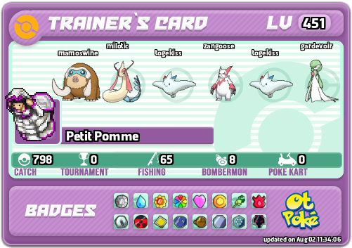 Petit Pomme Card otPokemon.com