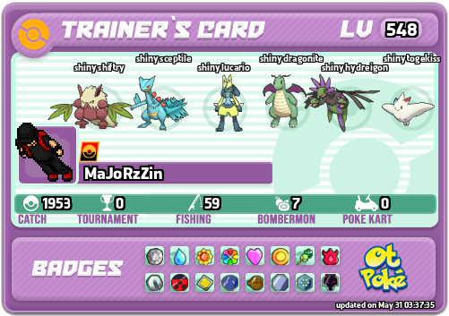MaJoRzZin Card otPokemon.com