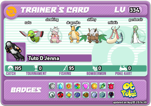 Tuto D Jenna Card otPokemon.com