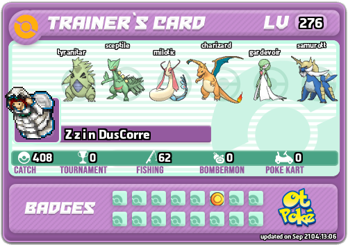 Z z i n DusCorre Card otPokemon.com