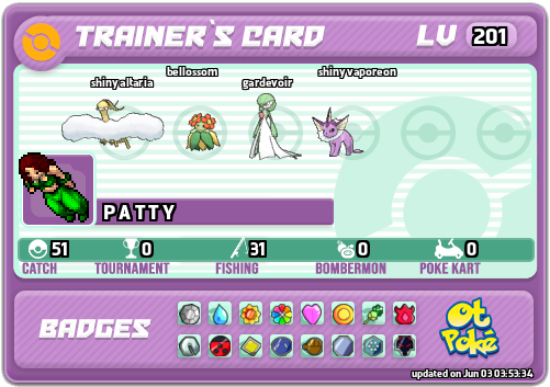 P A T T Y Card otPokemon.com