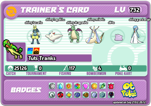 Tuts Tranks Card otPokemon.com