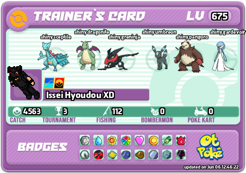 Issei Hyoudou XD Card otPokemon.com