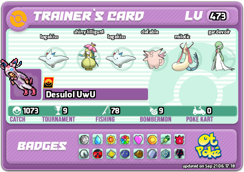 Desulol UwU Card otPokemon.com