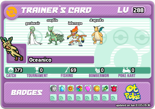 Oceanico Card otPokemon.com