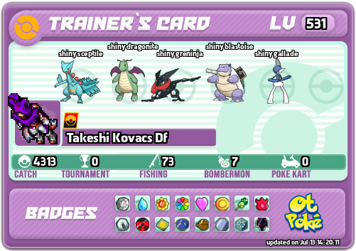 Takeshi Kovacs Df Card otPokemon.com