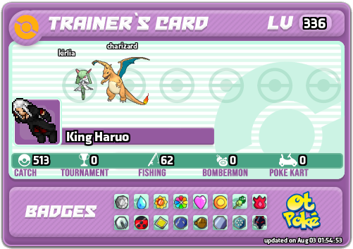 King Haruo Card otPokemon.com