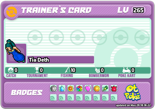 Tia Deth Card otPokemon.com
