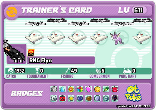 RNG Flyn Card otPokemon.com