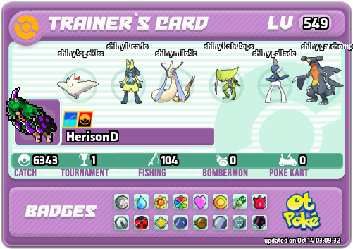 HerisonD Card otPokemon.com