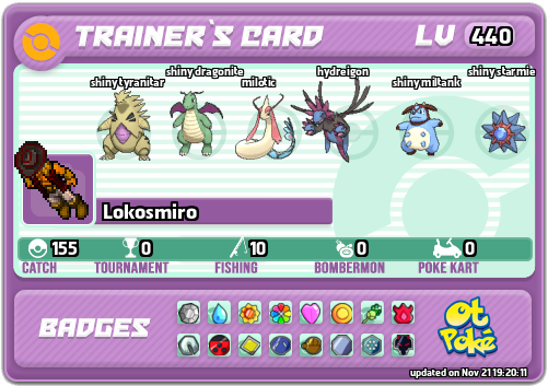 Lokosmiro Card otPokemon.com