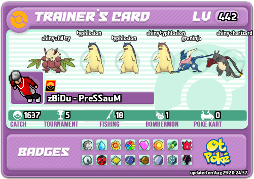 zBiDu - PreSSauM Card otPokemon.com