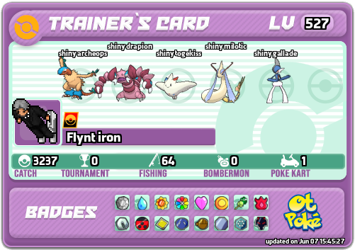 Flynt iron Card otPokemon.com