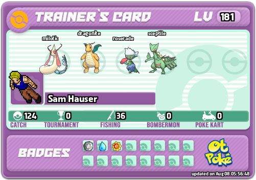 Sam Hauser Card otPokemon.com