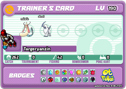 Targeryanzin Card otPokemon.com