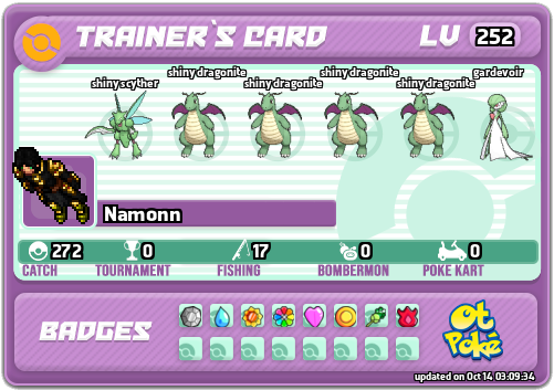 Namonn Card otPokemon.com
