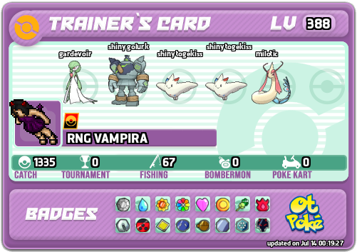 RNG VAMPIRA Card otPokemon.com