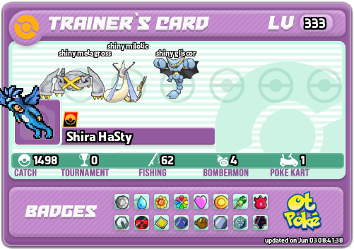 Shira HaSty Card otPokemon.com
