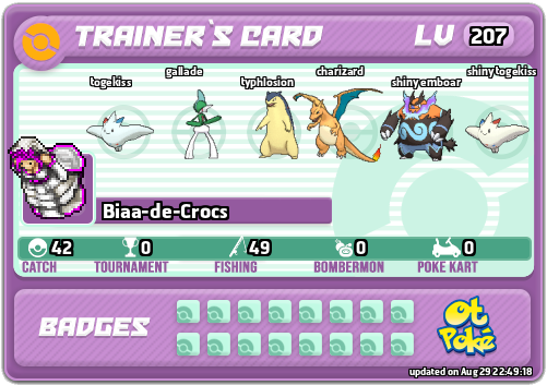 Biaa-de-Crocs Card otPokemon.com