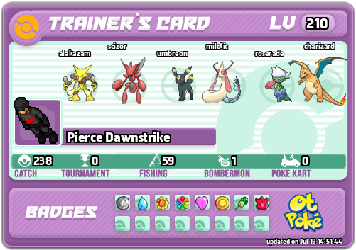 Pierce Dawnstrike Card otPokemon.com