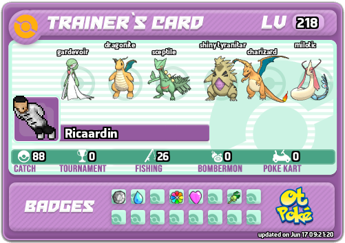 Ricaardin Card otPokemon.com